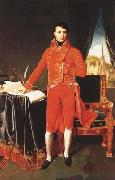 Jean Auguste Dominique Ingres Napoleon Bonaparte in the Uniform of the First Consul (mk04) Spain oil painting artist